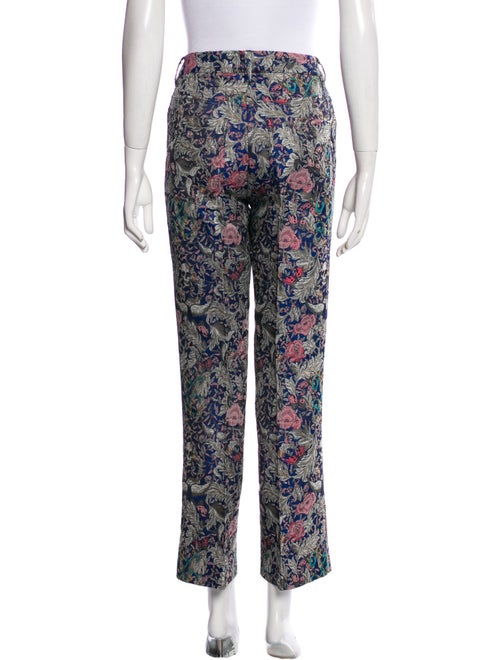 Zadig & Voltaire Floral Print Wide Leg Pants
