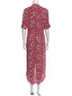 Zadig & Voltaire Floral Print Long Dress