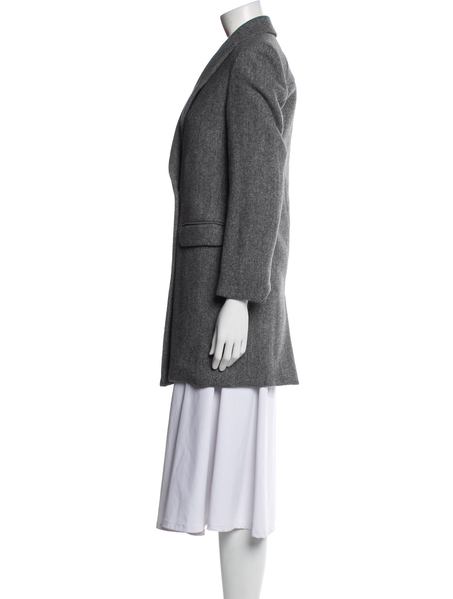 Zadig & Voltaire Wool Peacoat