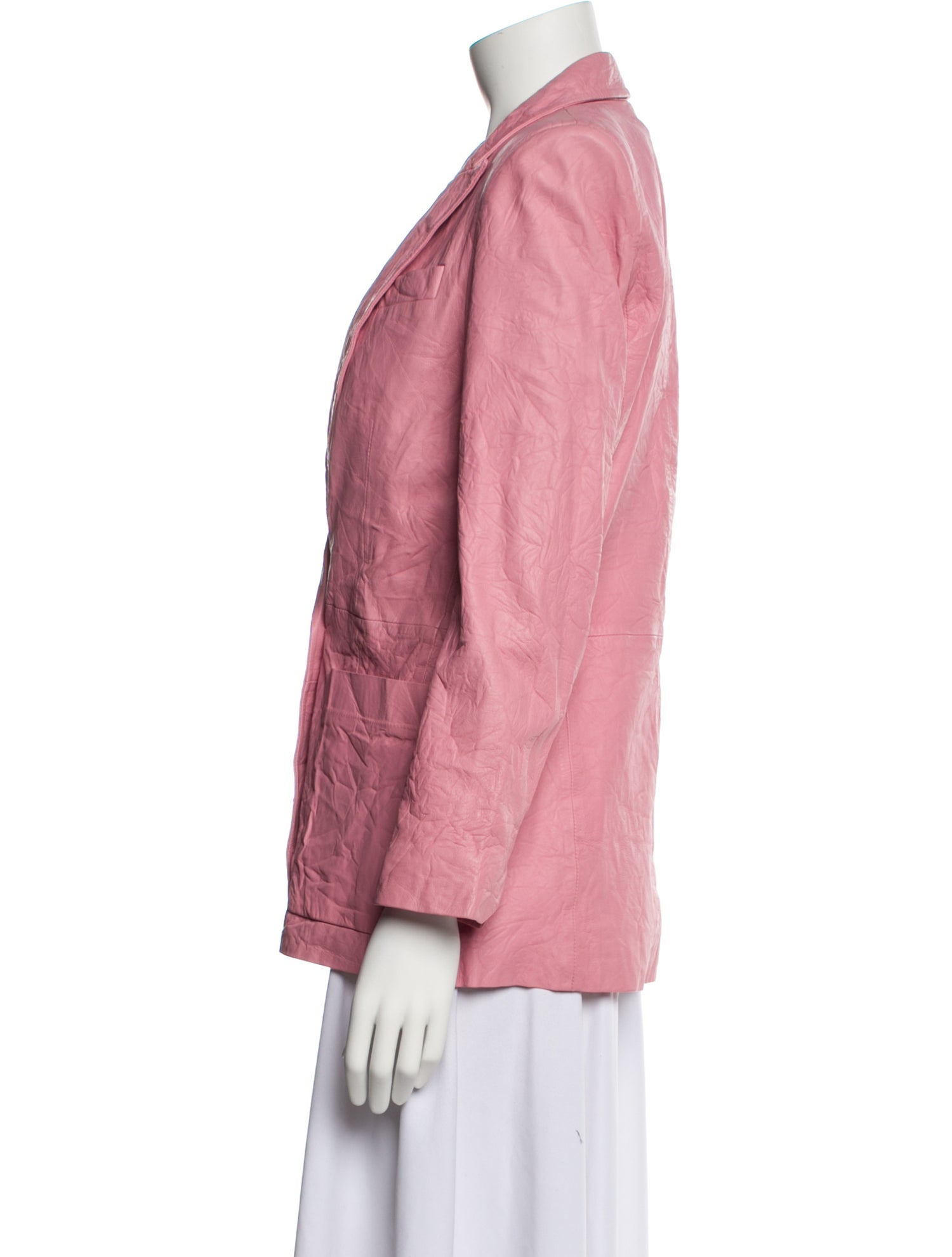 Zadig & Voltaire Lamb Leather Blazer