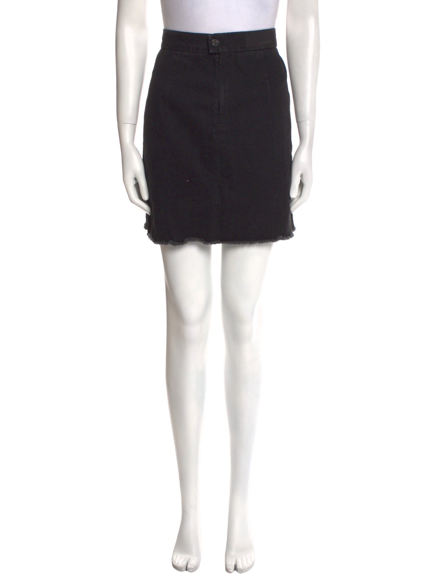 Zadig & Voltaire Raw-Edge Trim Mini Skirt