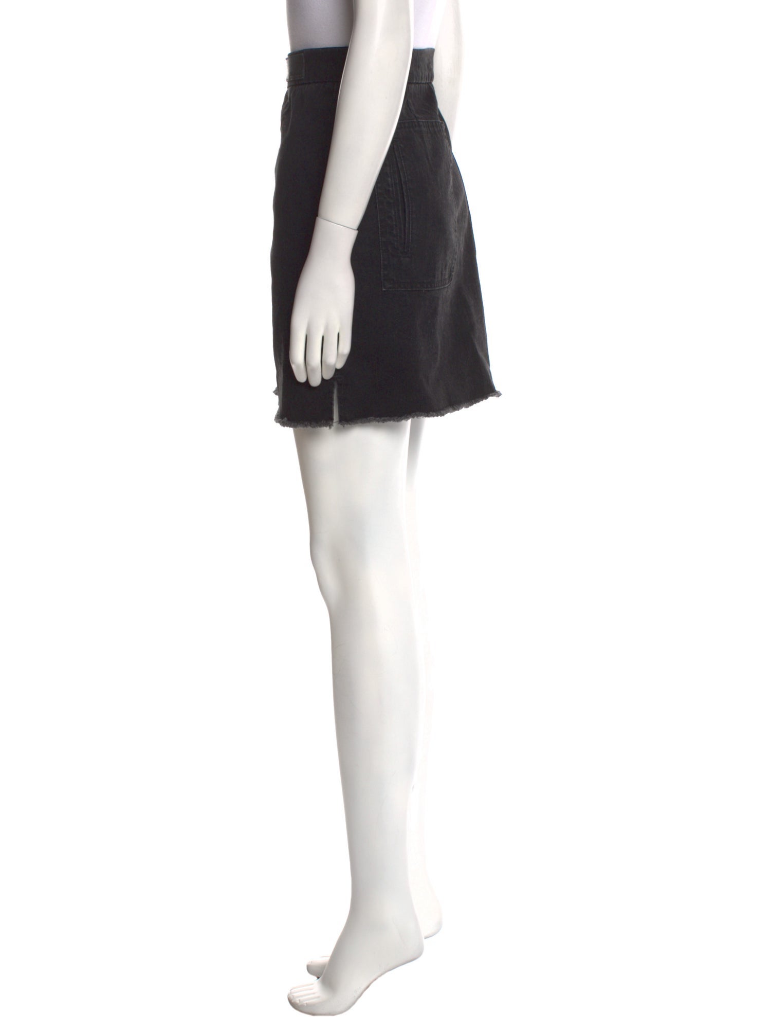 Zadig & Voltaire Raw-Edge Trim Mini Skirt