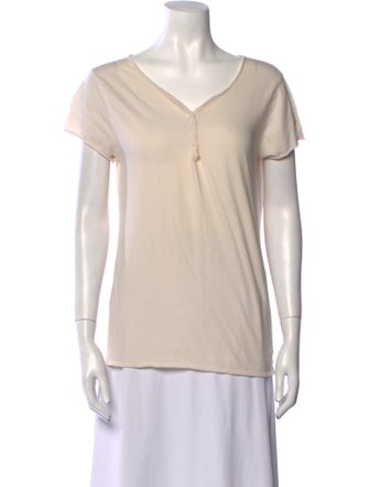 Zadig & Voltaire V-Neck Short Sleeve T-Shirt