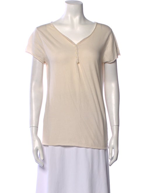 Zadig & Voltaire V-Neck Short Sleeve T-Shirt