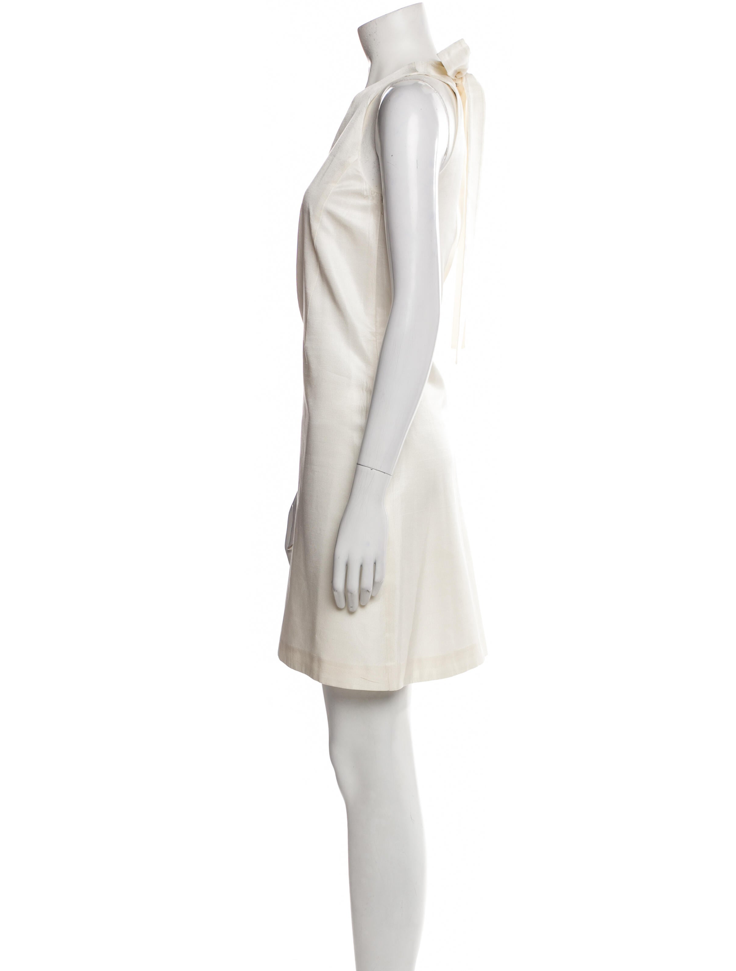 Zeus + Dione Silk Mini Dress