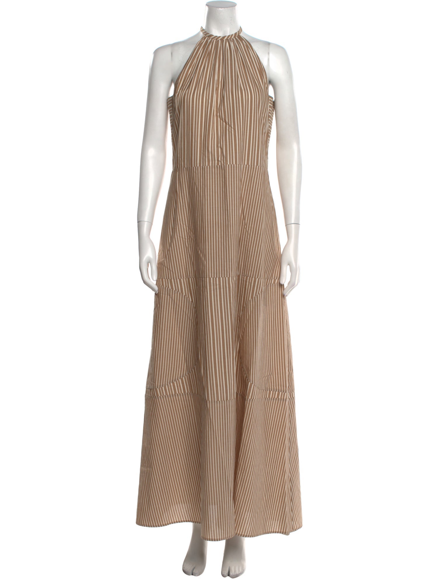 Zeus + Dione Striped Long Dress