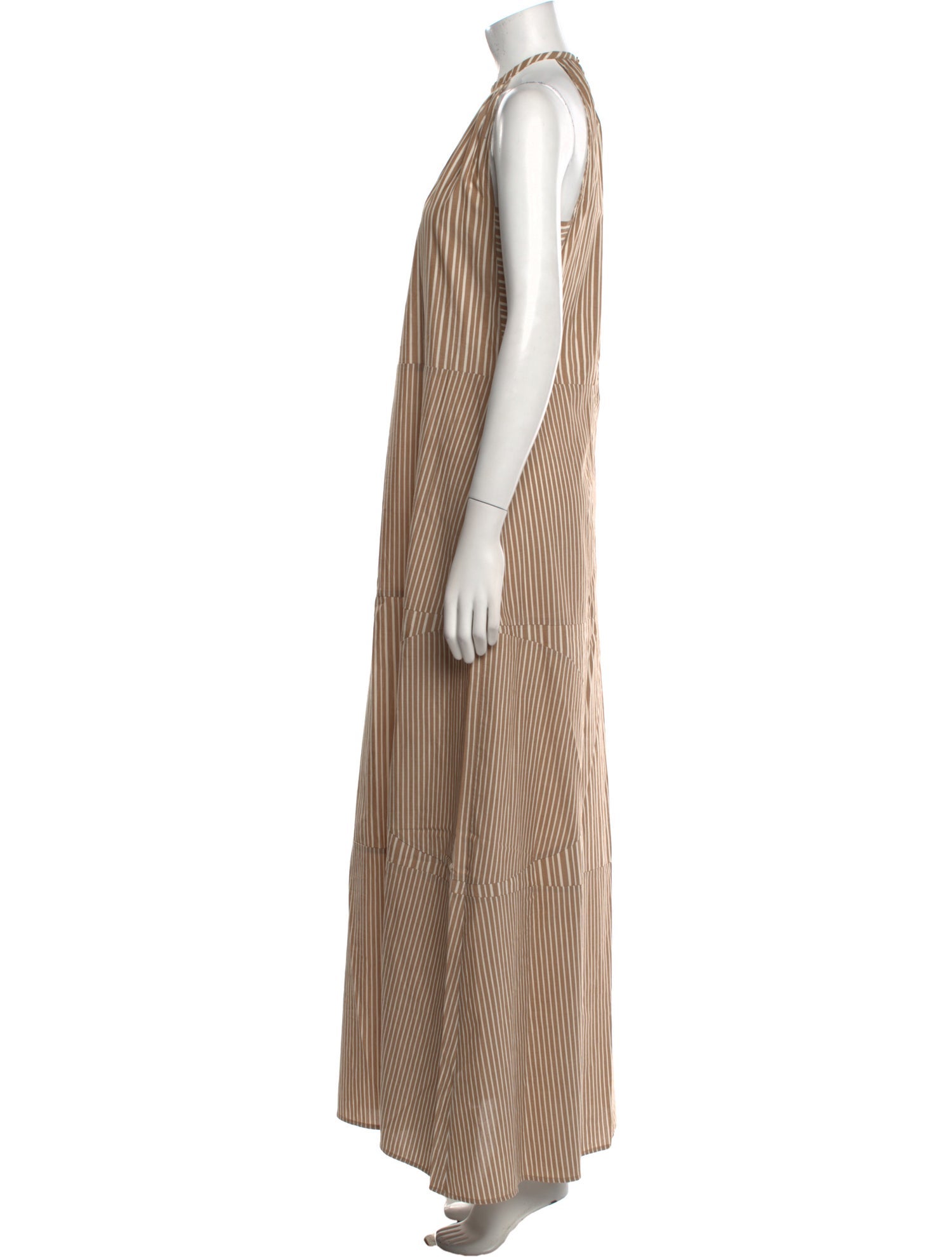 Zeus + Dione Striped Long Dress