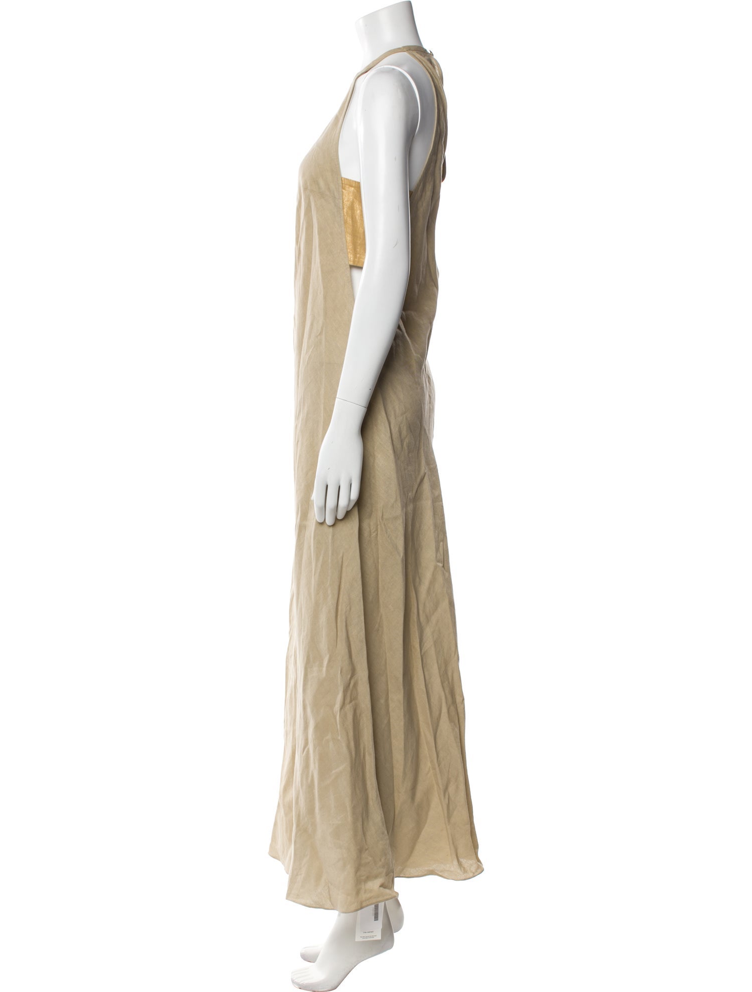 Zeus + Dione Linen Long Dress
