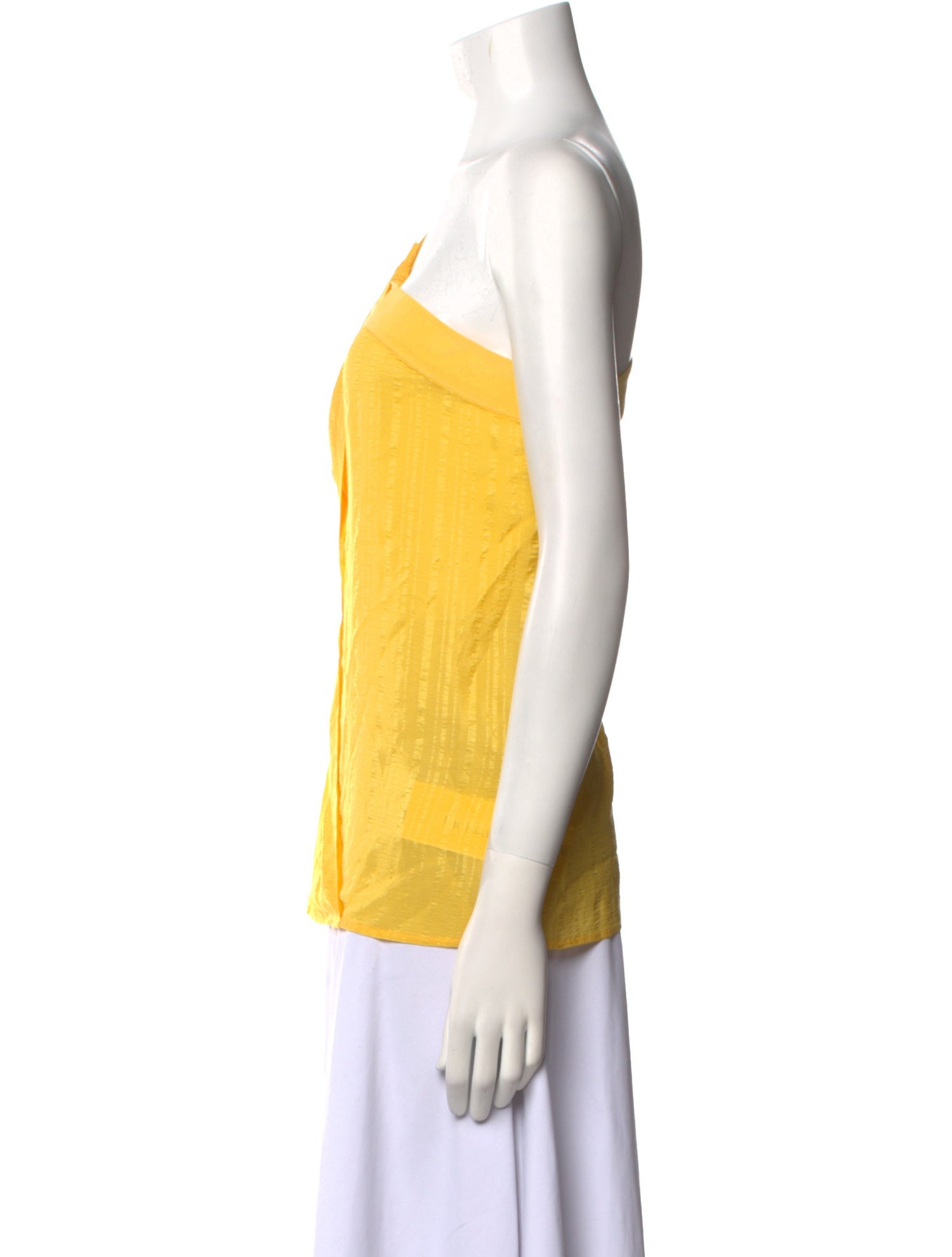 Zeus + Dione Silk One-Shoulder Blouse