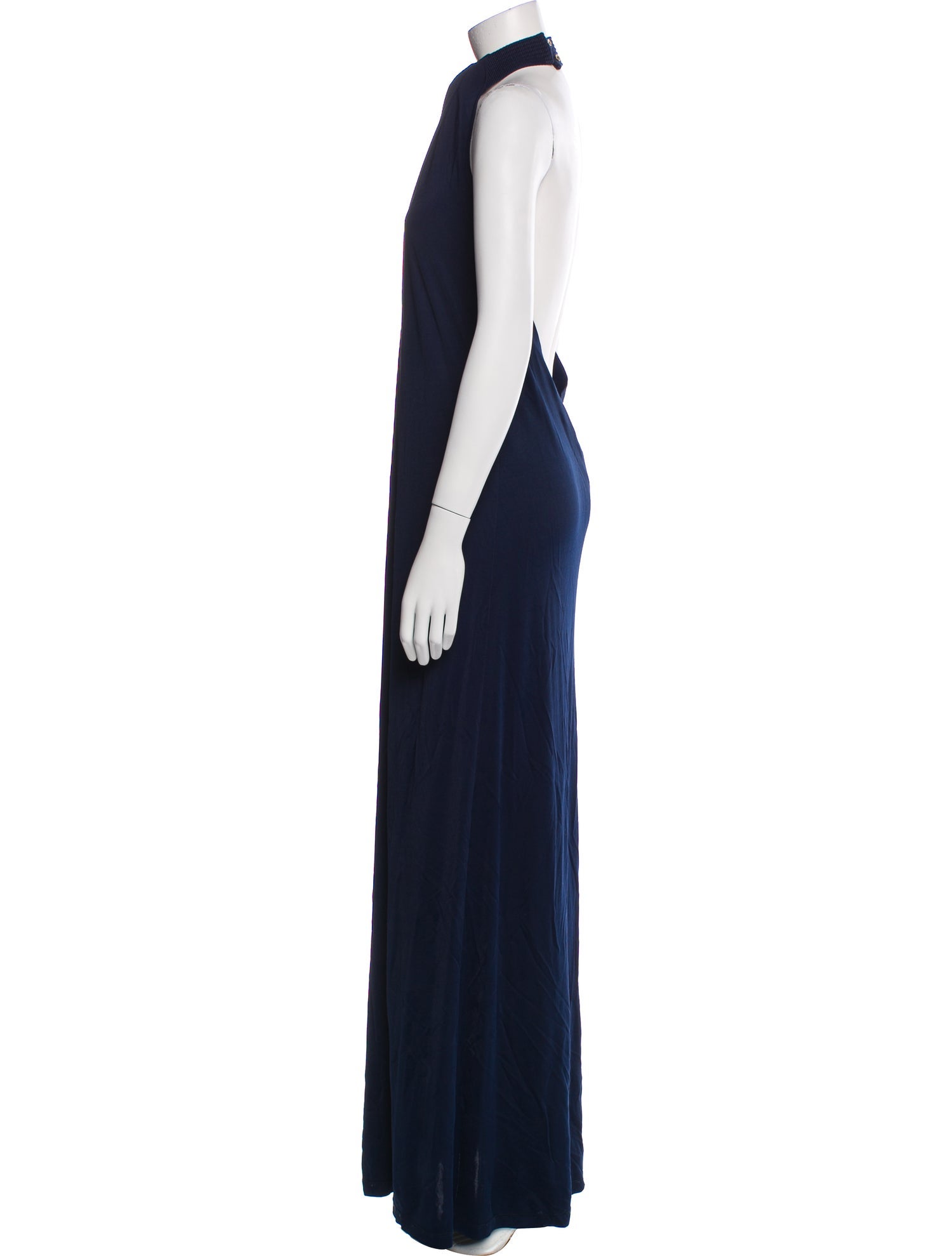 Zeus + Dione Halterneck Long Dress