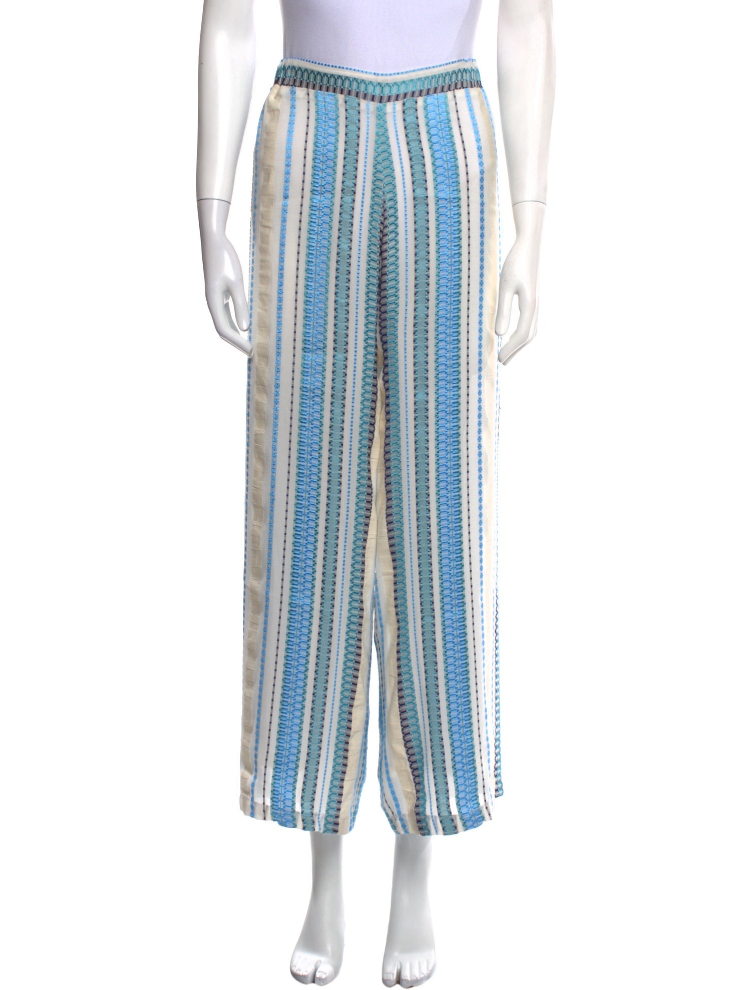 Zeus + Dione Silk Wide Leg Pants