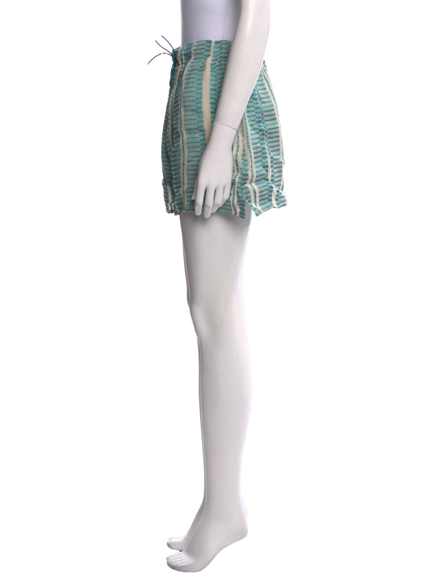 Zeus + Dione Silk Mini Shorts