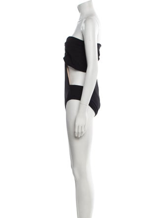 Zeus + Dione swimming bodysuit One-Shoulder Romper