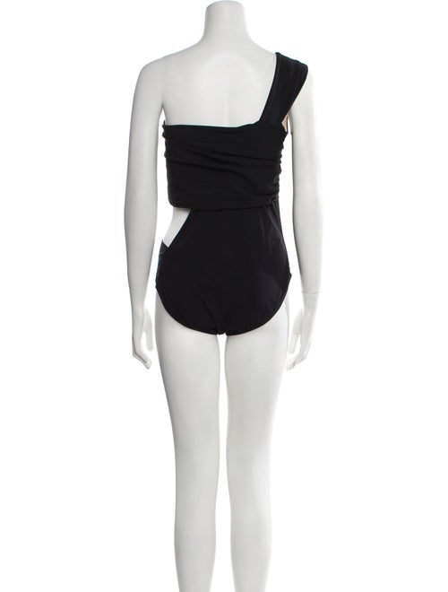 Zeus + Dione swimming bodysuit One-Shoulder Romper