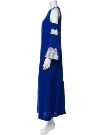 Zeus + Dione Linen Long Dress