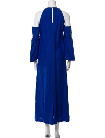 Zeus + Dione Linen Long Dress