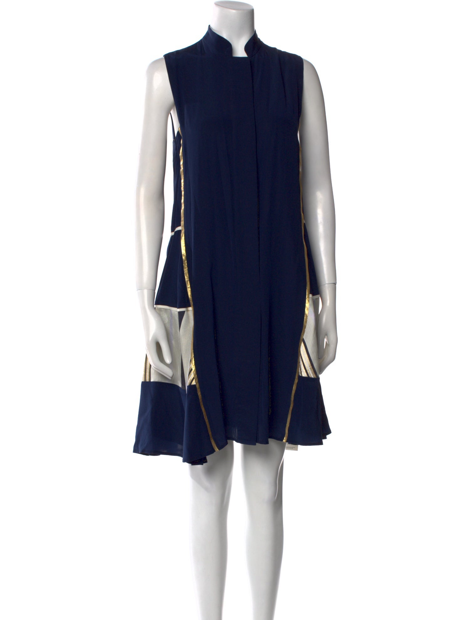 Zeus + Dione Silk Mini Dress