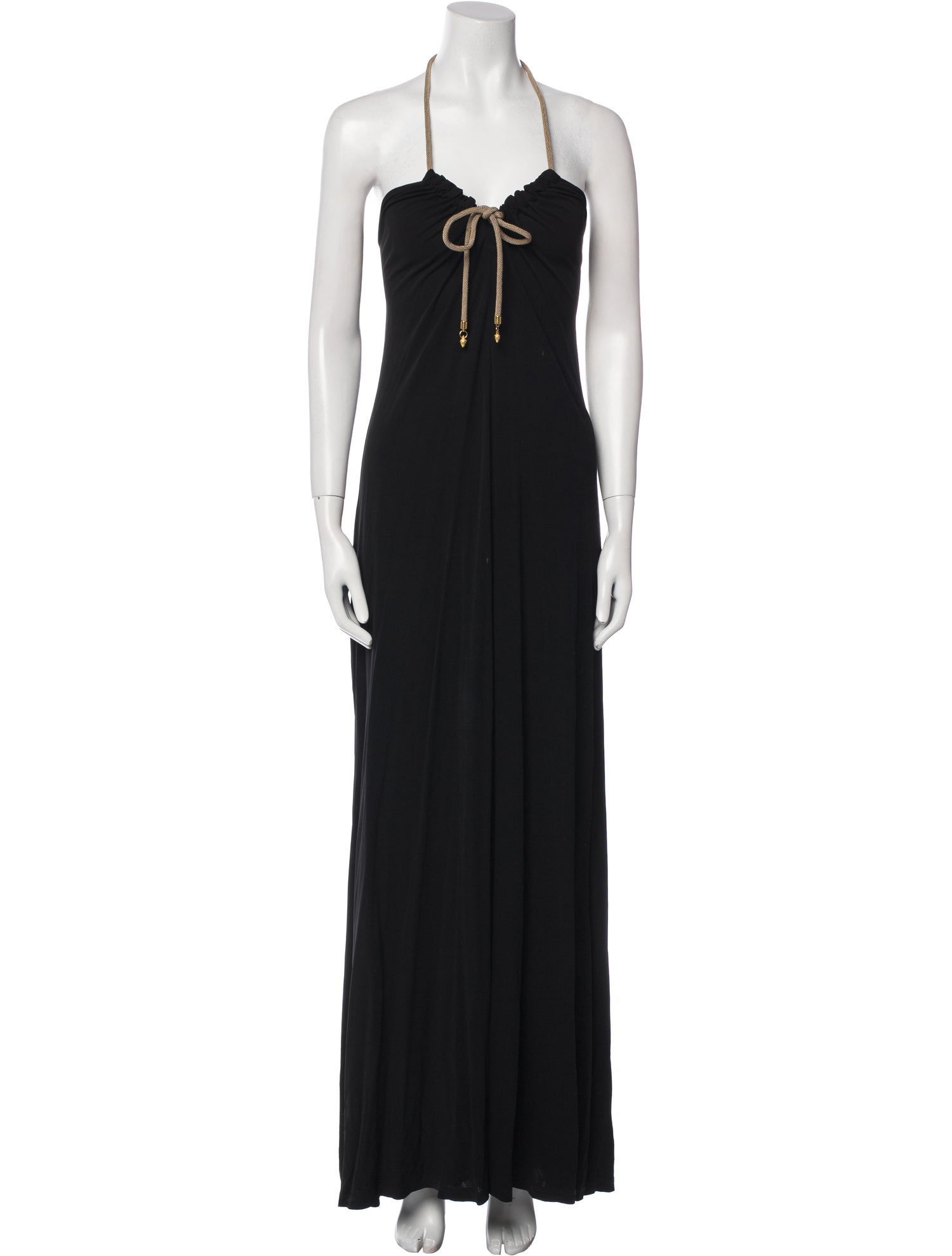 Zeus + Dione Halterneck Long Dress