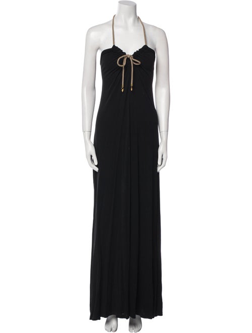 Zeus + Dione Halterneck Long Dress