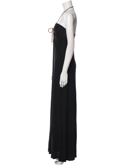 Zeus + Dione Halterneck Long Dress