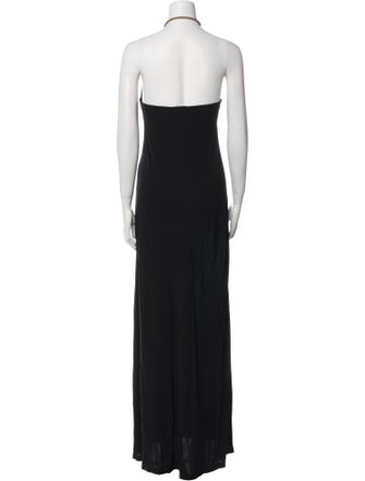 Zeus + Dione Halterneck Long Dress
