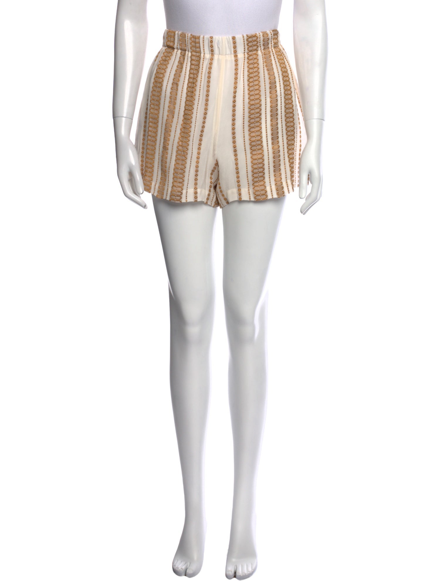 Zeus + Dione Silk Mini Shorts