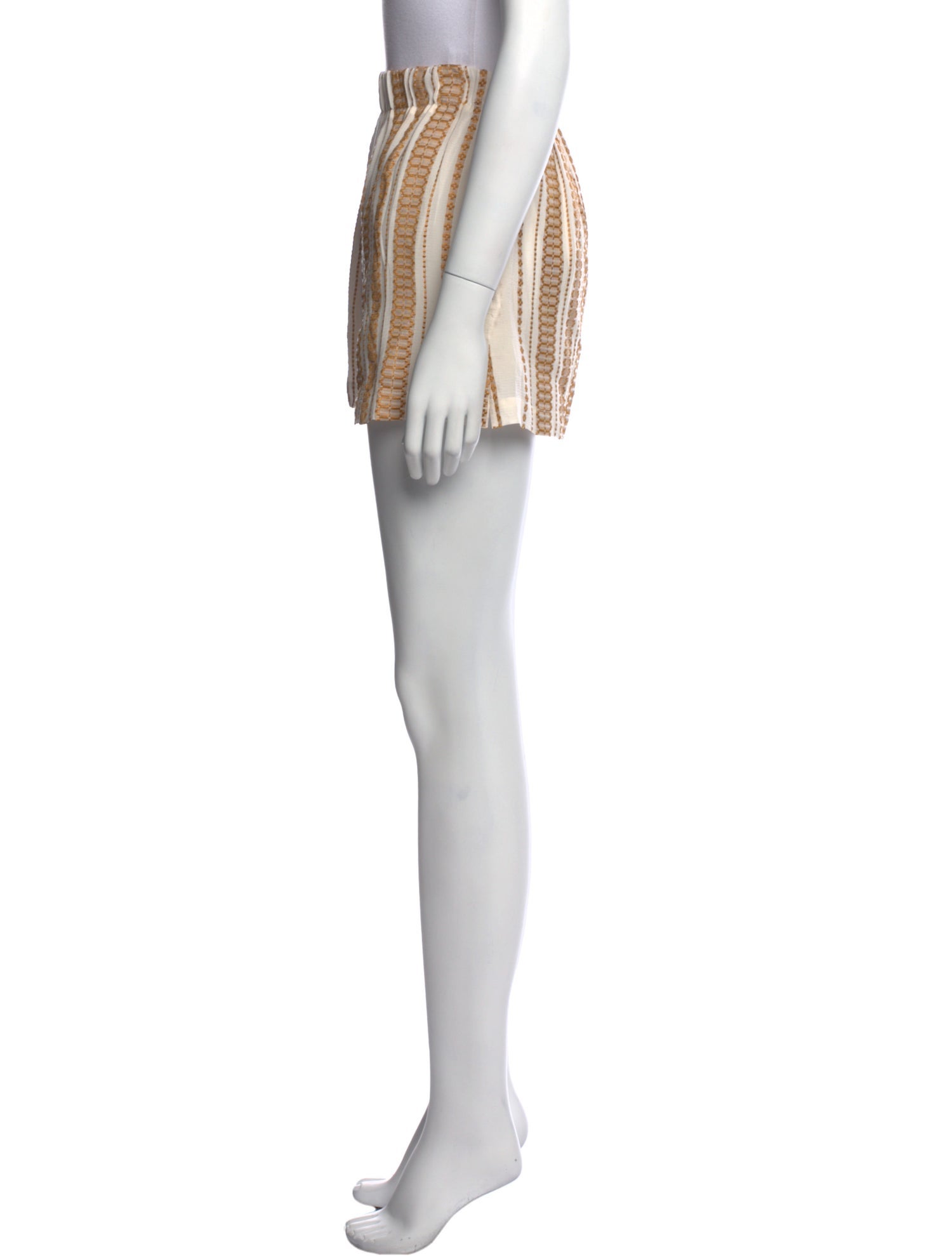 Zeus + Dione Silk Mini Shorts