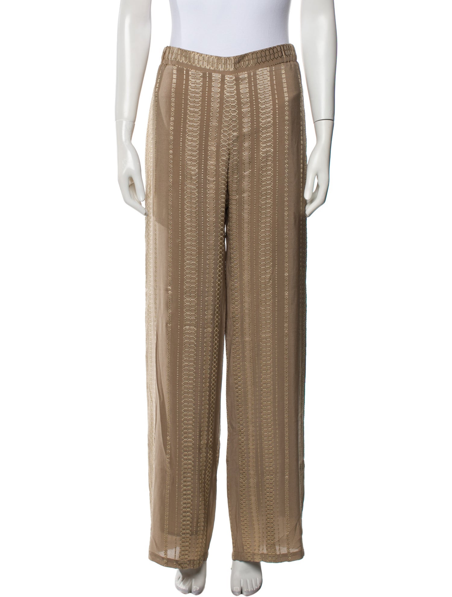 Zeus + Dione Silk Wide Leg Pants