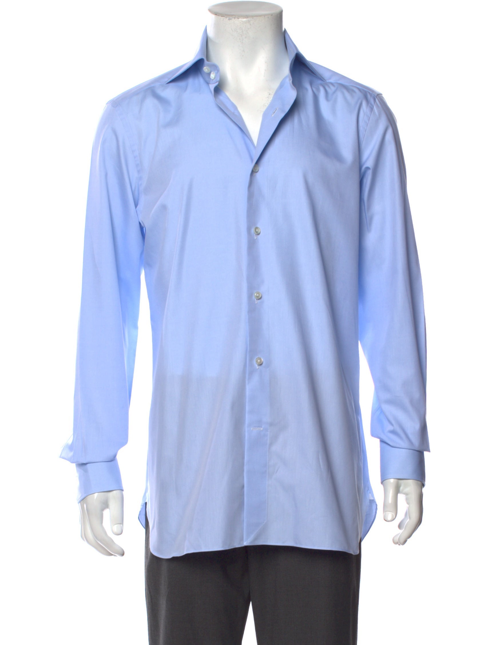 Zegna Long Sleeve Dress Shirt
