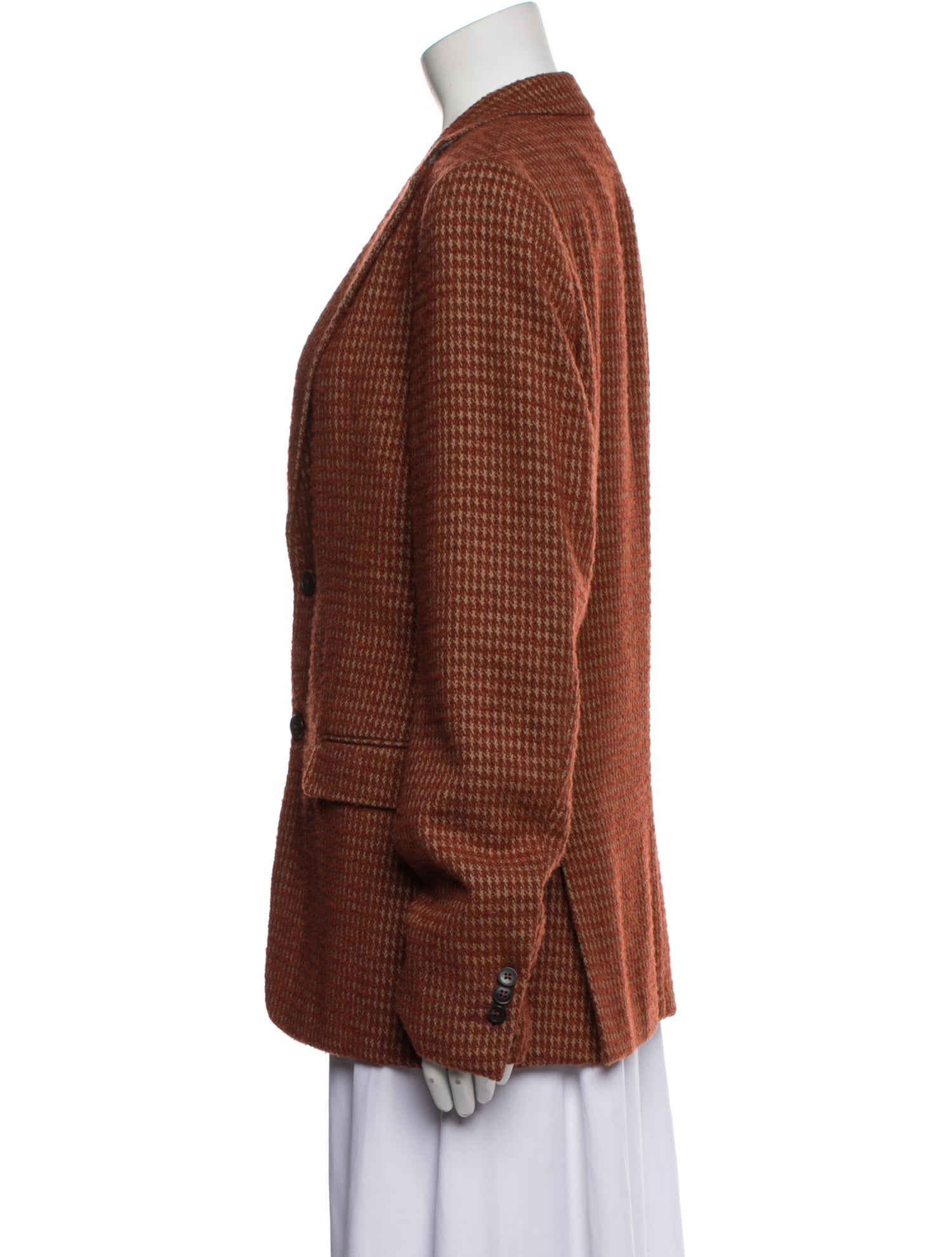 Zegna Wool Printed Blazer