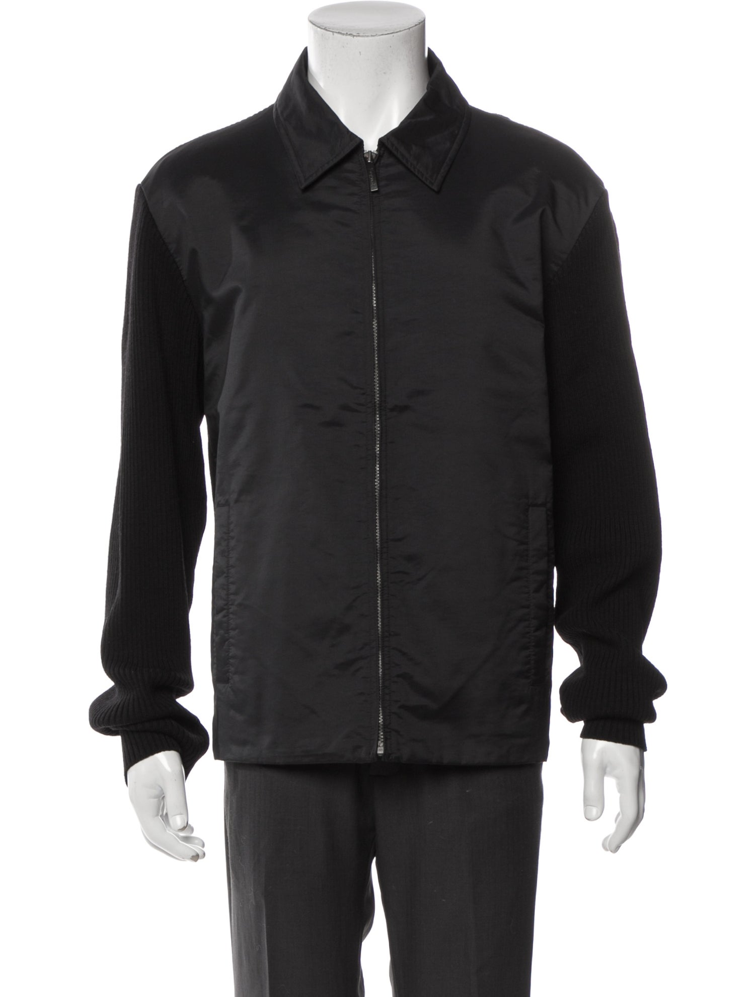 Zegna Wool Bomber Jacket