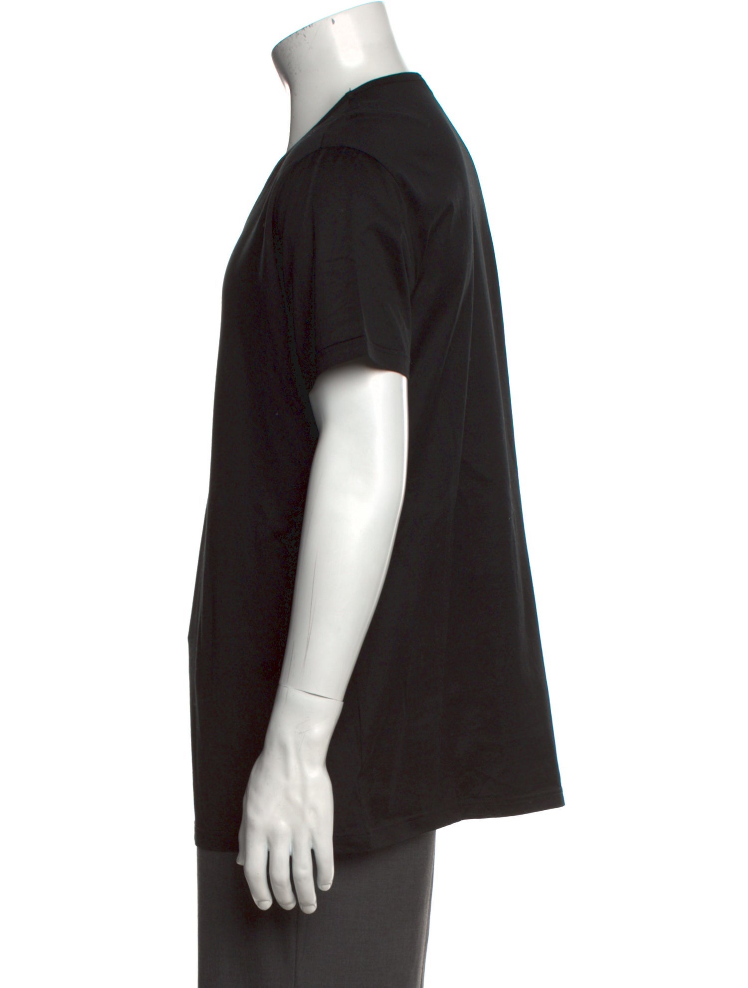Zegna V-Neck Short Sleeve T-Shirt