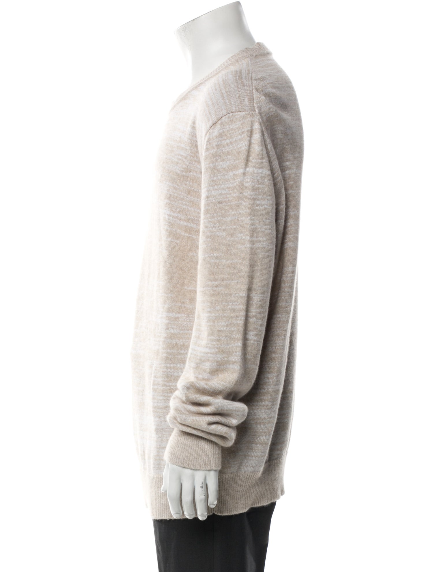 Zegna Crew Neck Long Sleeve Pullover