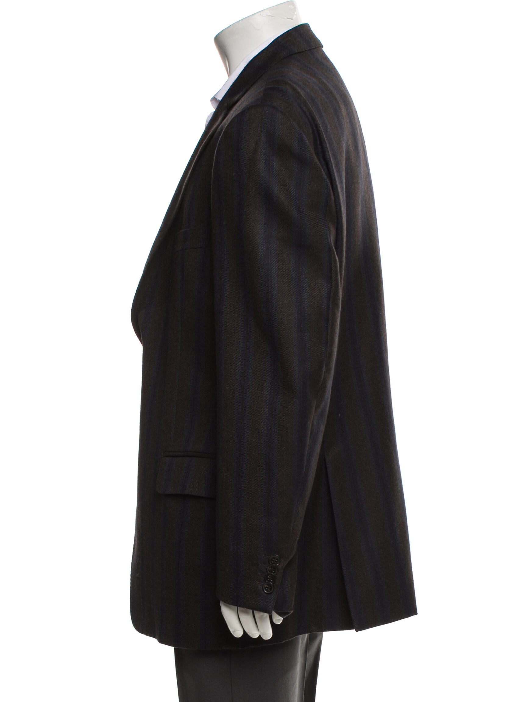 Zegna Wool Striped Blazer