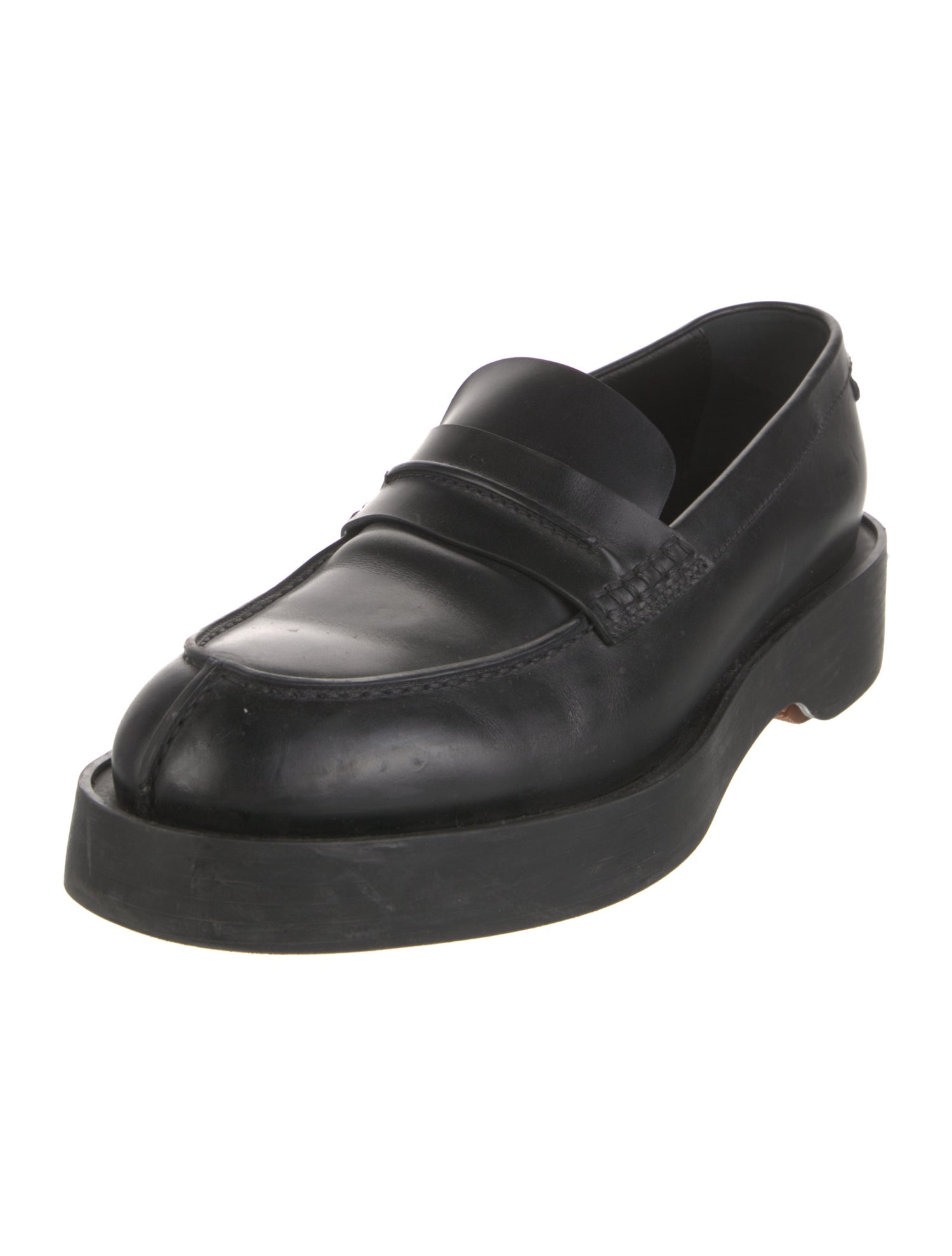 Zegna Leather Loafers