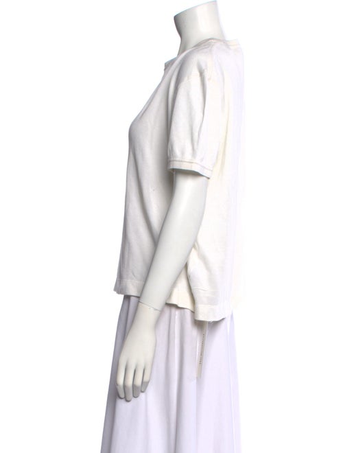 Zegna Silk Crew Neck T-Shirt