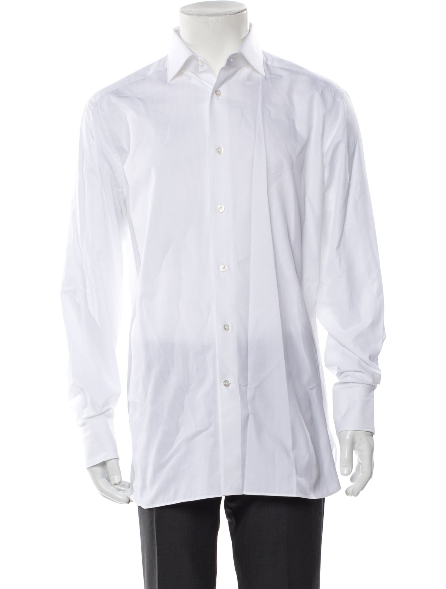 Zegna Long Sleeve Dress Shirt