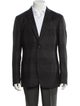 Z Zegna Wool Patterned Blazer