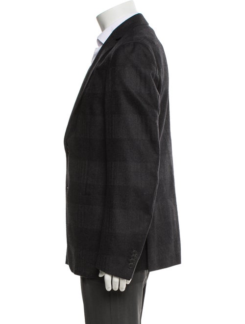 Z Zegna Wool Patterned Blazer