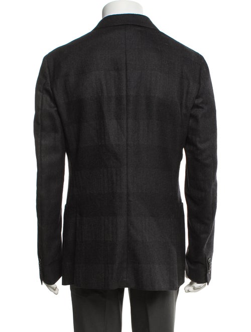 Z Zegna Wool Patterned Blazer