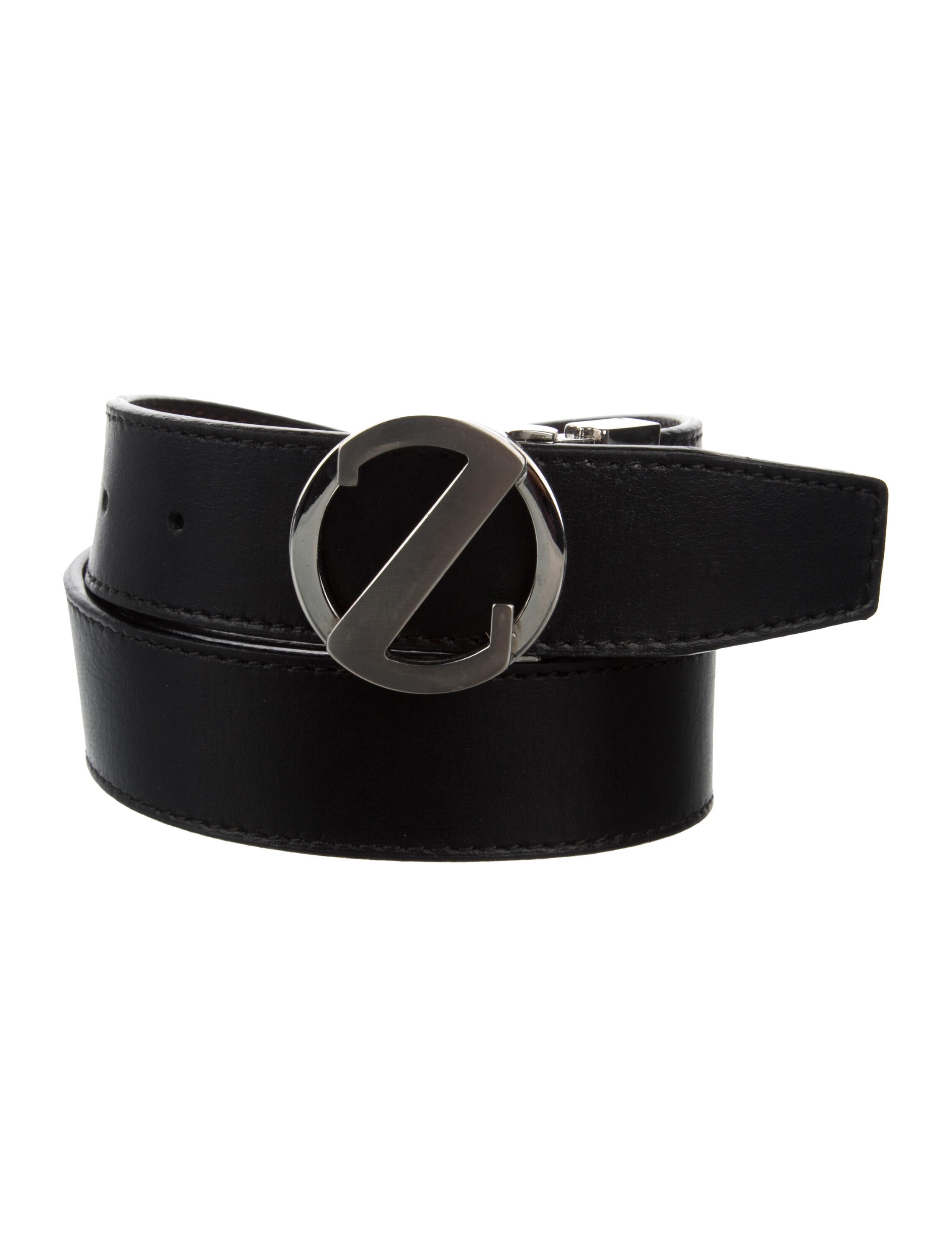 Zegna Leather Waist Belt