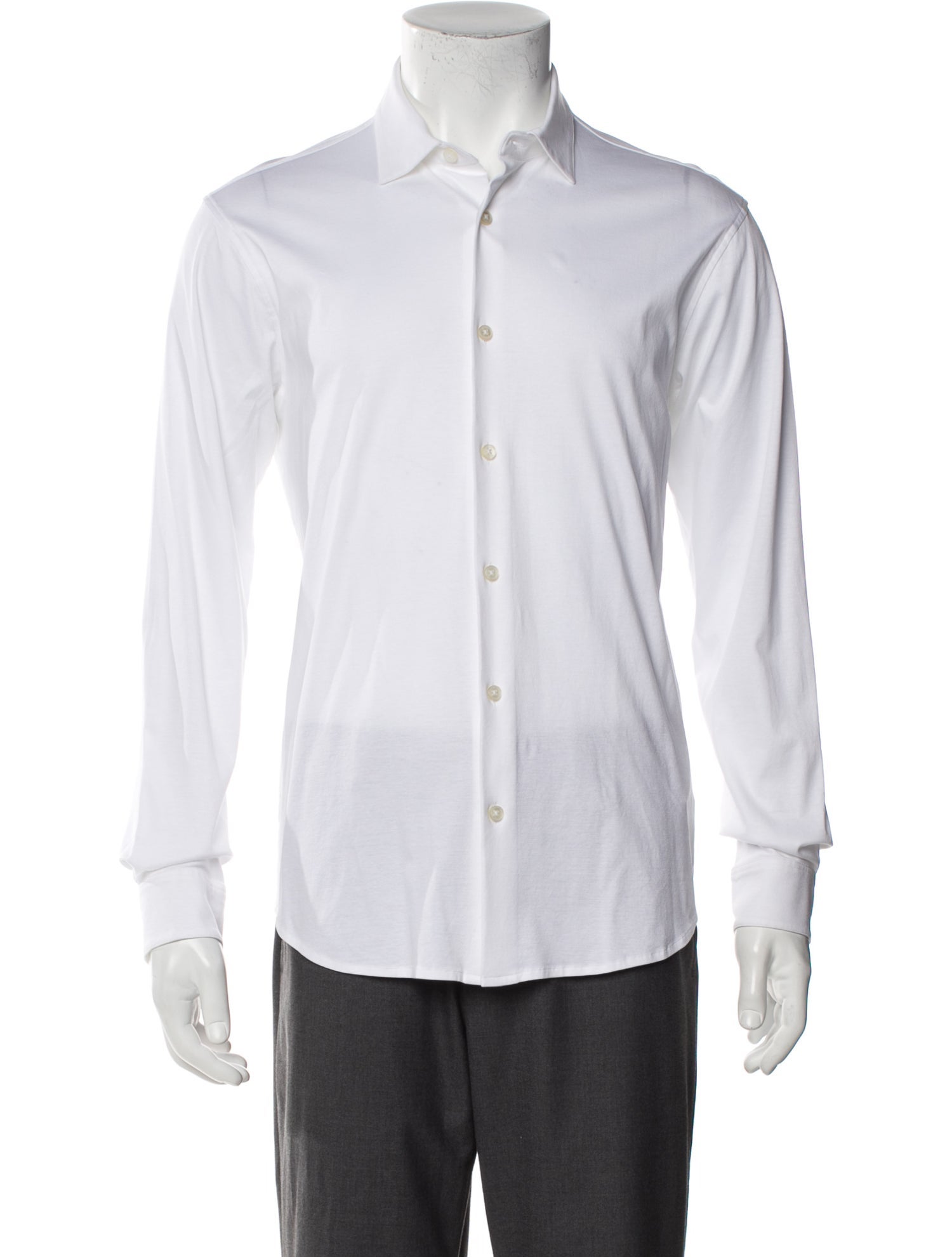 Zegna Long Sleeve Dress Shirt