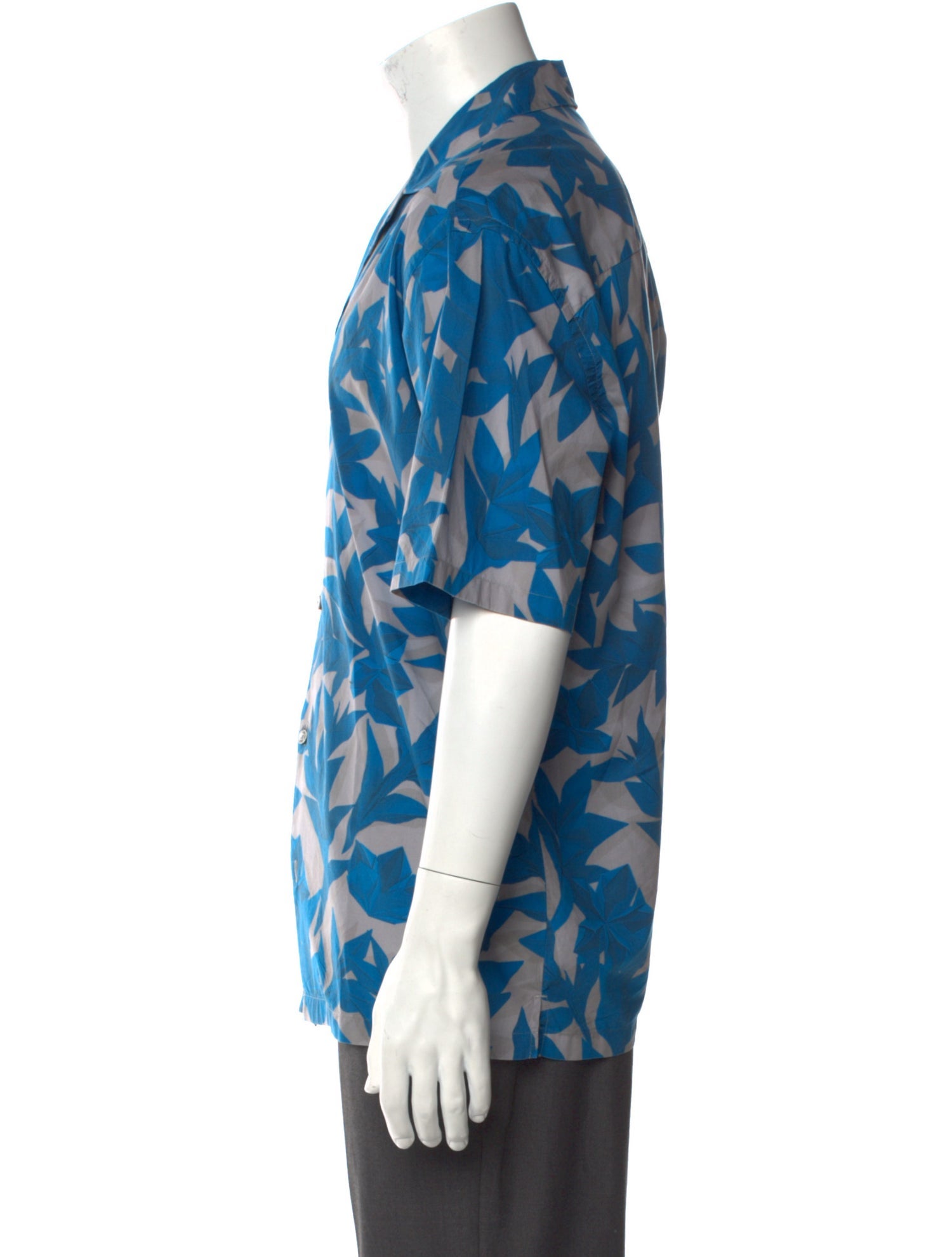 Zegna Printed Short Sleeve Shirt