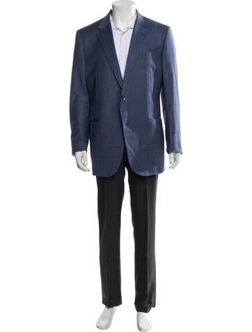 Zegna Suiting Wool Blazer XXL