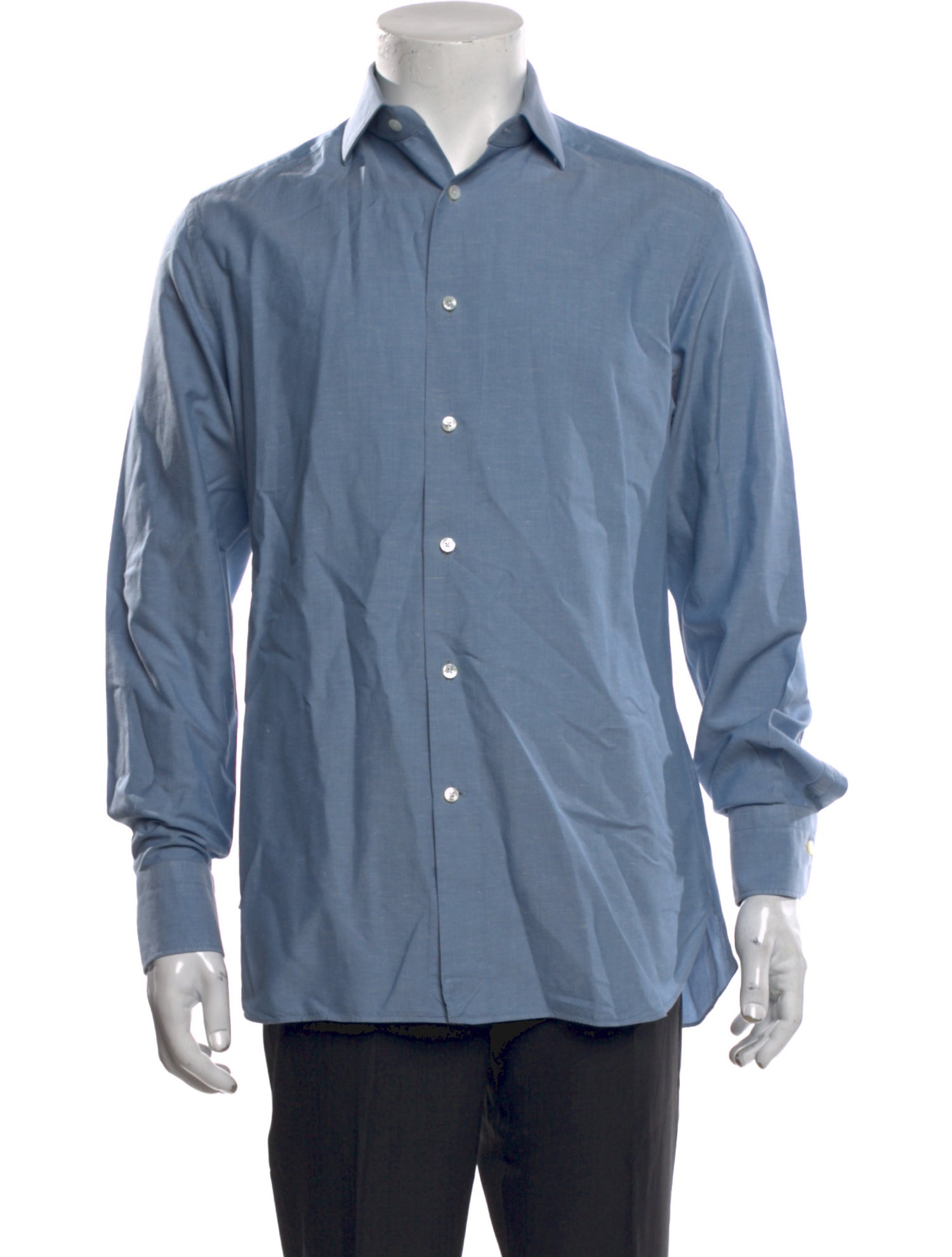 Zegna Long Sleeve Dress Shirt