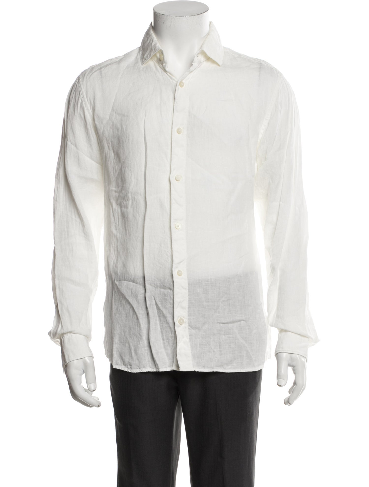 Zegna Linen Long Sleeve Shirt