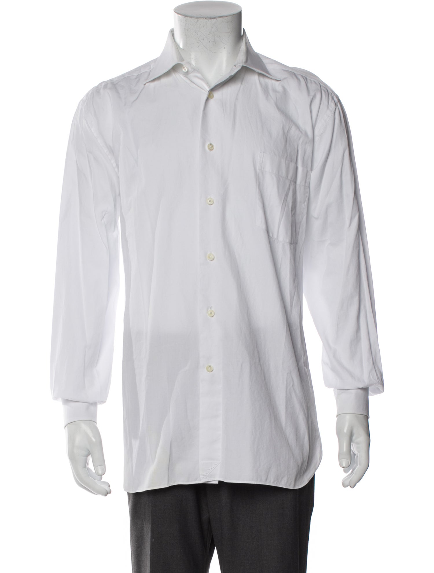 Zegna Long Sleeve Dress Shirt