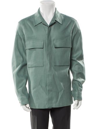 Zegna Linen Utility Jacket