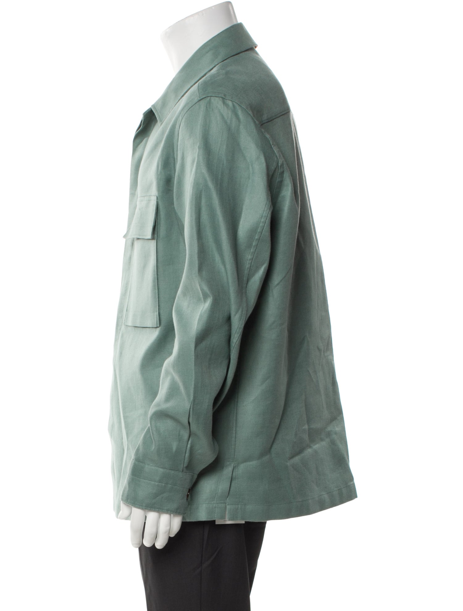 Zegna Linen Utility Jacket