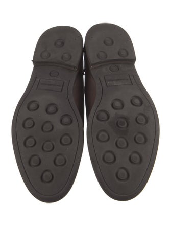 Zegna Leather Monk Straps